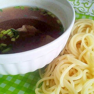 レモンで減塩♪肉汁つけ麺